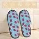 thumbnail image 2 of Balery Strawberries Pantuflas de Casa de Felpa Silenciosas con Diseño Estampado, Zapatillas Cómodas Antideslizantes de Algodón para Interior-Large, 2 of 8