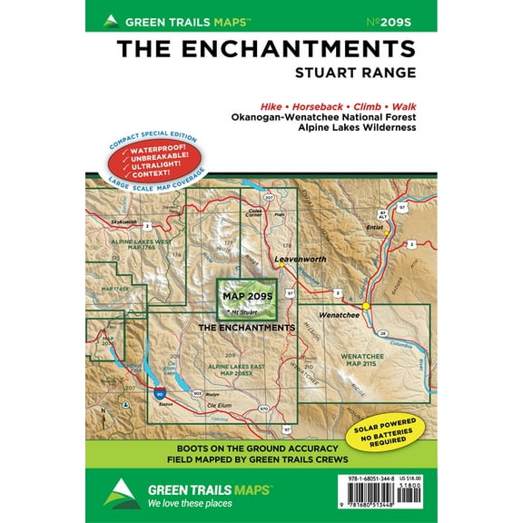 The Enchantments, Wa No. 209s, (Paperback)