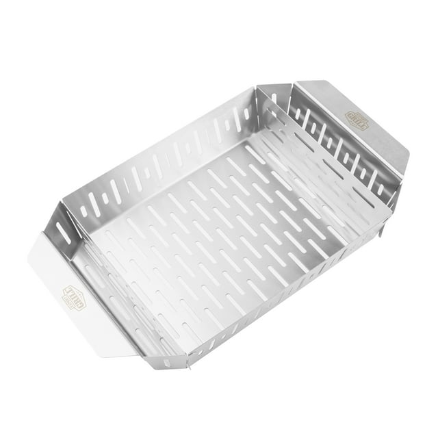Expert Grill Stainless Steel Grill Basket