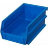 Triton Products® LocBin 7-3/8"L x 4-1/8"W x 3"H Stacking, Hanging, Interlocking Polypropylene Bins, 10ct