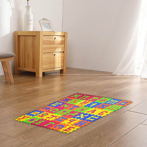 destyer EVA Foam Floor Play Mat Russian Alphabet Floor Tiles for Living Roomkitchen Walmart.ca