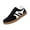 Black, variant on Casual Sneakers for Women, Fashion Retro Stripe Sneakers, Lace-Up Casual Shoes, Gum Sole Anti Slip Walking Skate Tennis Trainers Black