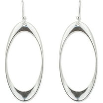 Brilliance Fine Women's Sterling Silver Elegant Long Drop Earrings