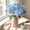 165#Light Blue, variant on Artificial Hydrangea Bouquet, Realistic 5 Head Hydrangea Flowers Long Lasting Maintenance Free Floral Decor, For Wedding Centerpieces Hotel Party Garden Display