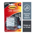 thumbnail image 1 of Command™ Large Cord Clips, 17303CLR-C, Clear, 1 of 9