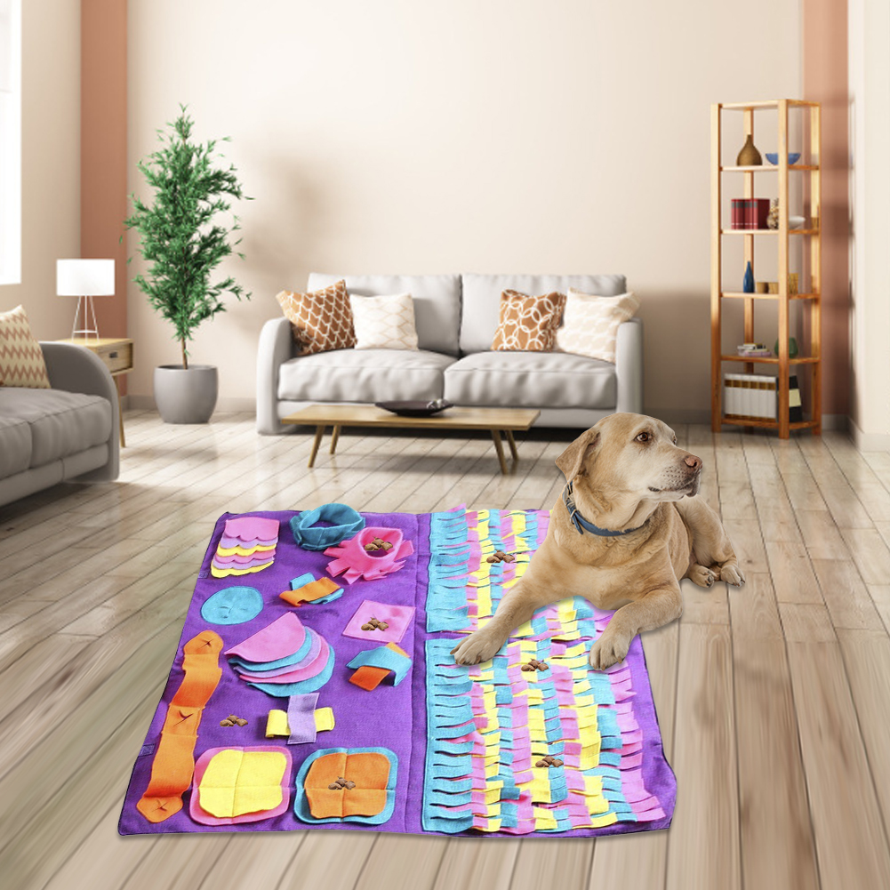 Dog Puzzle Toys Pet Snuffle Mat Dog Feeding Mat Smell Training for Dog