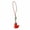 Red, variant on Multipurpose Keychain Charm Pendant Colorful Sturdy Acrylics Phone Chain for Kids and Women's Accessories