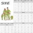 2024 Christmas Grinch Family Matching Jammies, Grinch Print Loungwear