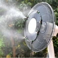 thumbnail image 3 of HIBIBUD Outdoor Misting Fan Kit for a Cool Patio Breeze Water Mister Spray for Cooling Outdoor Irrigation Animal Plants Swimming Pool Cooler for Patio Garden Home, 3 of 4