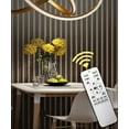 thumbnail image 4 of Modern Crystal Spiral Elipse 5 Ring LED Crystal Chandelier - Dimmable - 32in Diameter, 4 of 4