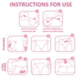 thumbnail image 7 of Littleforbig Adult Printed Diaper 2 Pieces Sample Pack - Baby Usagi (Large 36"-48"), 7 of 7