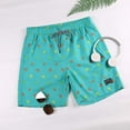 thumbnail image 7 of Beautiful Giant Boys' Swim Trunks Quick Dry Hawaii Swimwear Bathing Suit Briefs 2 Pack, Sizes 8-18, 7 of 7