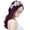 White, variant on Cheers.US Women Lady Girls Fashion Flower Pear Headband Wreath Crown Hair Band Hoop Floral Wedding Garland Headwear Wedding Bride Dress Accessories