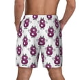thumbnail image 4 of Uemuo Cute Number 8 Pattern Mens Swim Trunks Quick Dry Board Shorts with Mesh Lining, Stretch Beach Shorts Quick Dry No-Chafing Board Shorts-XX-Large, 4 of 9