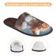 thumbnail image 3 of Balery Fluffy Alpaca Mountain Meadow Pantuflas de Casa de Felpa Silenciosas con Diseño Estampado, Zapatillas Cómodas Antideslizantes de Algodón para Interior-Medium, 3 of 8