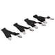 thumbnail image 3 of Tirantes para sábanas, 4 piezas, sujetadores ajustables para sábanas, soporte para sábanas, diseño aerodinámico, 3 of 8