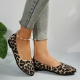 thumbnail image 7 of Kayannuo Shoes for Women Fall Women's Plus-size Leopard Print Casual Slip-on Flat Shoes, 7 of 7
