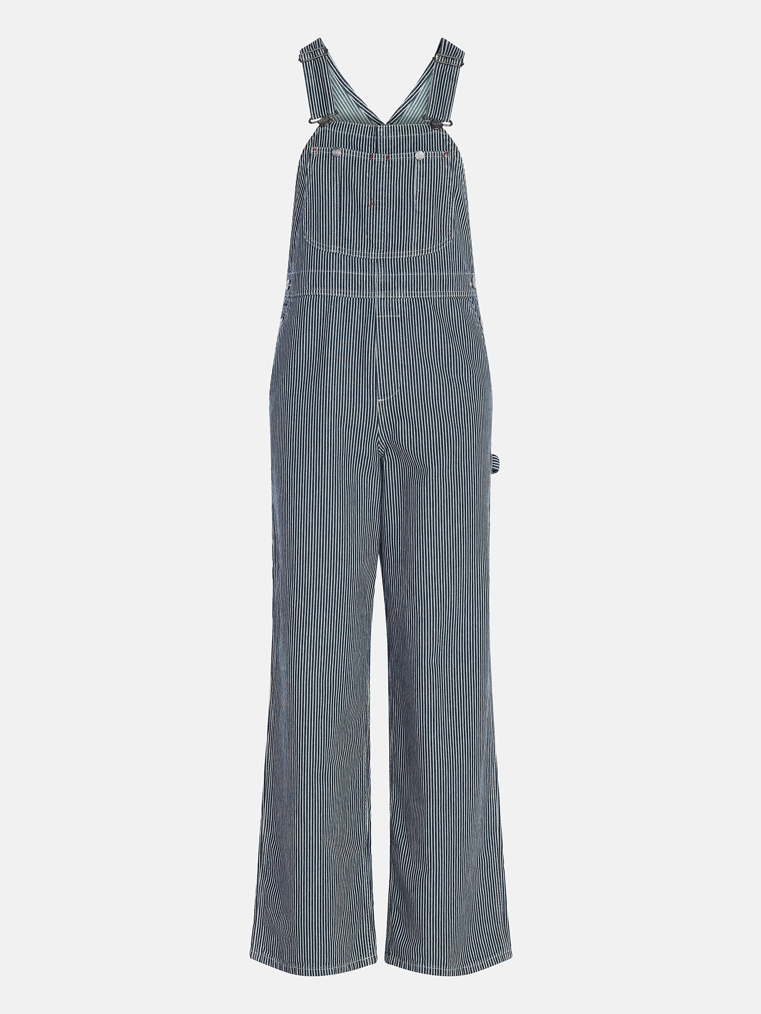 Kacey Lee Women's Denim Overalls, Sizes XS-XXL
