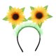 thumbnail image 4 of KAKOWELY Diadema de girasol: Divertida diadema de girasol con diseño floral, accesorio para el cabello para mujeres y niñas, fotos de fiestas y presentaciones en el escenario., 4 of 4