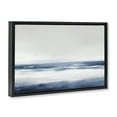 thumbnail image 3 of Stupell Industries Surfriders Beach Seascape Black Framed Floater Canvas Wall Art design by Amanda Tsoukanelis, 17 x 25, 3 of 9