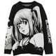 thumbnail image 1 of Suéter con diseño de pistola, prendas de punto para hombre, jerséis para hombre, jerséis de hip-hop, ropa de calle, suéter Y2k de gran tamaño para mujer, Harajuku, nuevo tejido, 1 of 2