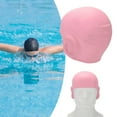 thumbnail image 4 of Children's Swimming , Keeping Hair Tidy Integrated Process Structure Children Silicone Swimming  3D Head Ears  For Swimming Pool Pink, 4 of 8