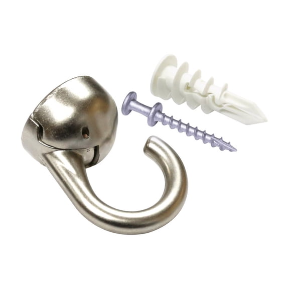 Hangman Products Elephant Ceiling Hook 1 Hanger Nickel