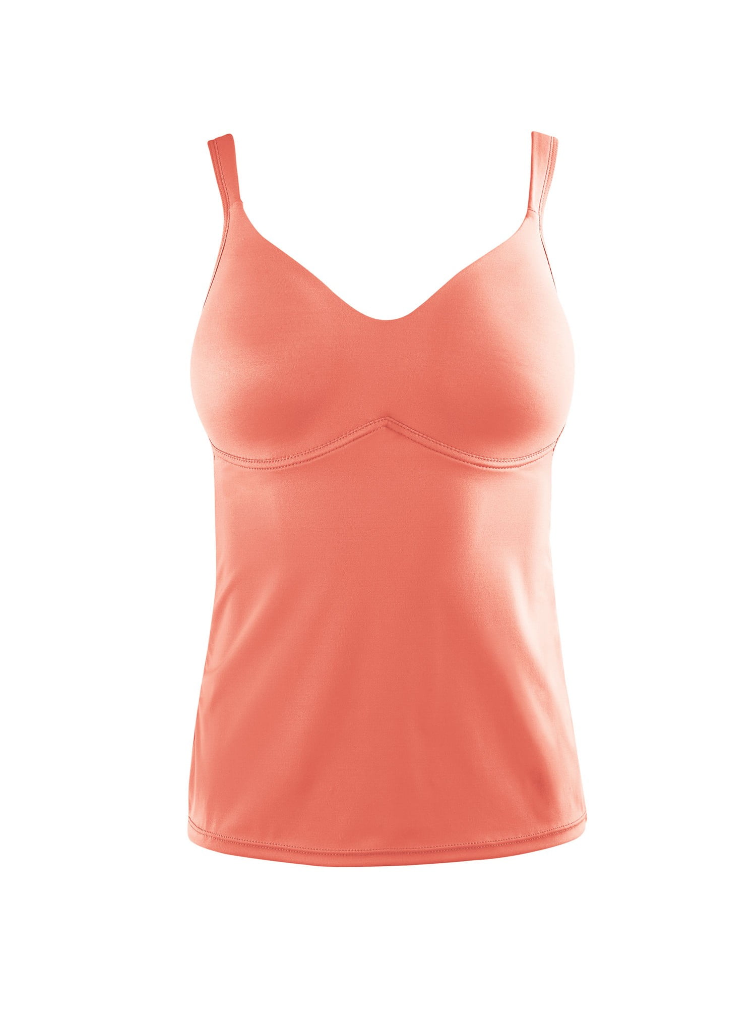 AHH By Rhonda Shear Women's Molded Cup Cami BuiltIn Bra Stretch
