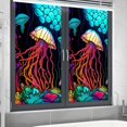 thumbnail image 4 of Window Film Colorful Glass Film Easy to Install UV Protection Vintage Glass Window Decal Home Decoration K One Size, 4 of 13