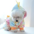 thumbnail image 4 of CBFFDC Comfortable Pet Clothes Dinosaur Design Pet Hoodie Four legged Button Closing Comfortable Soft Warm Pet Clothes, 4 of 7