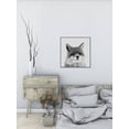 thumbnail image 3 of Handsome Fox Floater Framed Painting Print on Canvas, 3 of 6