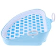 thumbnail image 3 of Shisuyan Small Animal Triangle Toilet Potty Trainer Pet Corner Litter Training Tray for Hamster Cat Bunny, 3 of 8