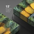 thumbnail image 4 of wall26 Canvas Print Wall Art Tropical Island Vibrant Bright Pineapples Food &amp; Cooking Kitchen Photography Realism Decorative Scenic Rustic Zen Calm Colorful for Living Room, Bedroom, Office - 16&, 4 of 5