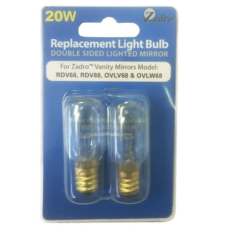 20 Watt Replacement Light Bulb For Zadro Ovlw68 Rdv68 Rdv88 20 Watt Replacement Light Bulb For Zadro Ovlw68 Rdv68 Rdv88