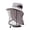 Gray2, variant on Outdoor Mesh Sun Protection Hat with Wide Brim for Fishing Hiking Gardening
