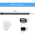 thumbnail image 3 of Pool Accessories Plan Kit Solar Adhesive Straps Nylon And Velcro Fixing Plates Buckles Best Gift, 3 of 5