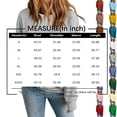 thumbnail image 3 of Womens Crew Neck Sweatshirts Long Sleeve Fall Casual Basic Pullover Loose Fit Top Sweatshirt Fashion Pink 2XL, 3 of 7