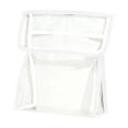 thumbnail image 2 of Bolsa colgante impermeable para el baño | Organizador de PVC con múltiples compartimentos, montaje de pared que ahorra espacio, para ropa, toallas, ropa interior | Oro, plata, blanco, negro | Diseño, 2 of 6