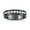 CZ - Black, variant on SFTING Men Wedding Band 925 Sterling Silver Rings for Men White Plated Round 5A Zirconia Size 9