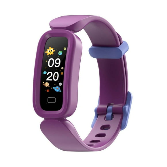 S90 Smart Watch Fitness Tracker with 24h Body Temperature 0.96 Inch Touch Screen Waterproof Smart Watch Purple