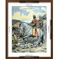 thumbnail image 5 of Art.com Emperor Negus Menelik II of Ethiopia at Battle of Adwa 1896 Photographic Print by Chris Hellier, Brown Frame Wall Art, 17" x 21", 5 of 5