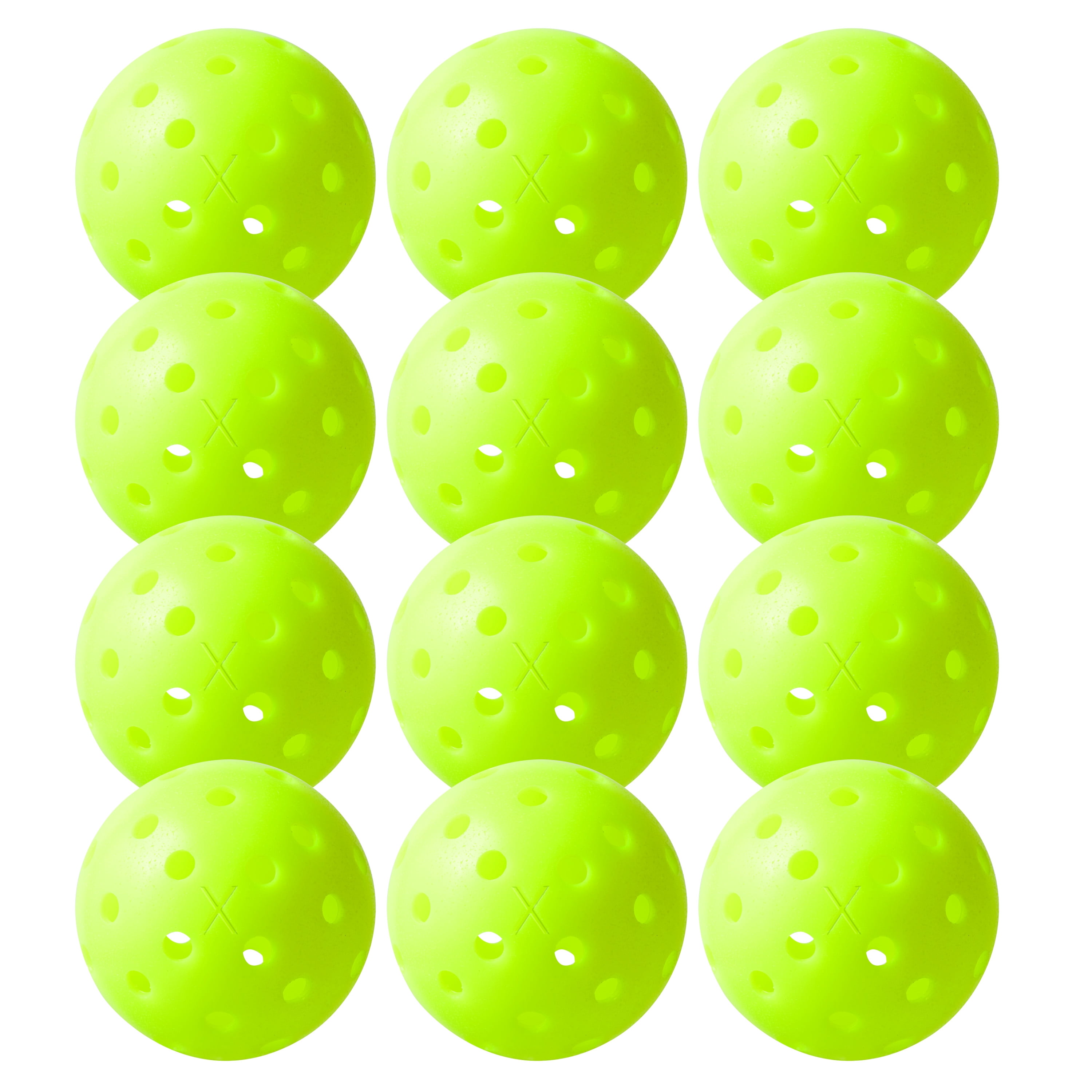 Durable Pickleballs- Made to USAPA Specifications for Tournament Play Indoor or Outdoor Pickleball Balls in 3 Professional 6 4 or 12 Pack by Day 1 Sports 