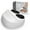 White, variant on Foot Massager, Shiatsu and Foot Massage Machine, Calf Deep Tissue Massage Machine with Heat, Leg Massager with Massage Roller, Gifts for Mom & Dad, Black
