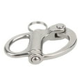 thumbnail image 1 of XingJian LLC 316 Stainless Steel Fixed Quick Release Snap Hook for Mountaineering and Rock Climbing, 1 of 10