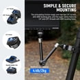 thumbnail image 4 of Abrazadera articulada Magic Arm Mount Neewer 11 con Super Clamp, 4 of 7
