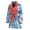 57, variant on Green Tie Dye Women Bathrobe One Size Univeral Fits, Tie Dye Pattern Fashion Lightweight Plush Fleece Long Robe For Women
