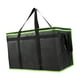 thumbnail image 4 of Bolsa térmica para entrega de pizza Bolsas térmicas para pizza para viajes Picnic Personal negro y verde, 4 of 9