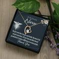 thumbnail image 6 of You Don't Go Unnoticed Healthcare Medical Worker Nurse Appreciation Forever Necklace w Message Card, 6 of 20