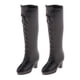 thumbnail image 3 of Botas de lluvia de muñeca inteligente 1/ , para muñeca , para accesorios de BJD de (color negro) Hugo Botas de muñeca, 3 of 9