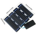 thumbnail image 4 of Versatile 14W Solar Charging Panel USB 5V Output,Solar Panel Foldable Solar Charging Panel for Adventure Enthusiasts, 4 of 12